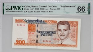 Cuba, 200 pesos 2022