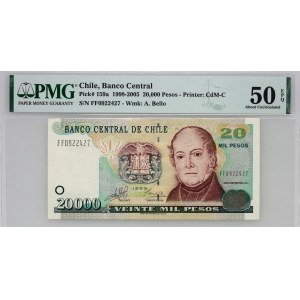 Chile, 20000 pesos 1999