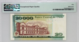 Chile, 20000 pesos 1999