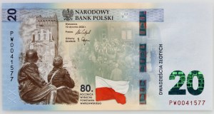 Third Republic, 20 zl 2024, 80th Anniversary of the Outbreak of the Warsaw Uprising