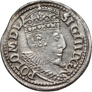 Zygmunt III Waza, trojak 1596, Olkusz