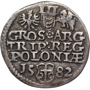 Stefan Batory, trojak 1582, Olkusz
