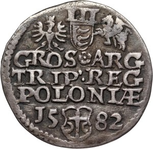 Stefan Batory, trojak 1582, Olkusz