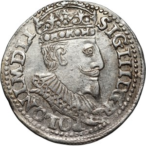 Zygmunt III Waza, trojak 1596, Olkusz
