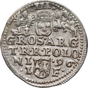 Sigismund III Vasa, trojak 1596, Olkusz