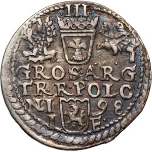 Sigismund III Vasa, trojak 1598, Olkusz
