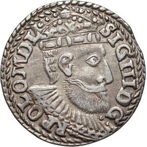 Zygmunt III Waza, trojak 1599, Olkusz