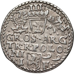 Zygmunt III Waza, trojak 1599, Olkusz