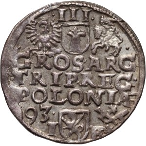 Zygmunt III Waza, trojak 1593, Poznań