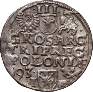 Sigismund III Vasa, trojak 1593, Poznań