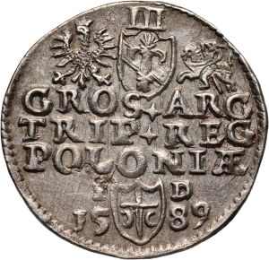 Sigismund III Vasa, trojak 1589, Olkusz