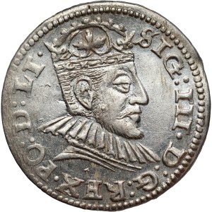 Zygmunt III Waza, trojak 1590, Ryga