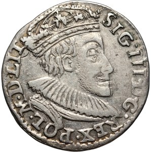 Zygmunt III Waza, trojak 1588, Olkusz