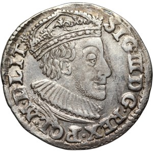 Zygmunt III Waza, trojak 1590, Olkusz