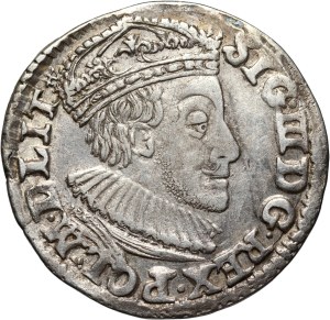 Sigismund III Vasa, trojak 1590, Olkusz