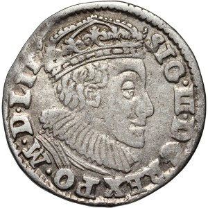 Zygmunt III Waza, trojak 1590, Olkusz