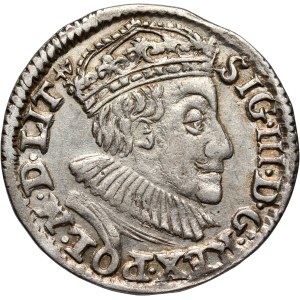 Zygmunt III Waza, trojak 1589, Olkusz