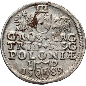Zygmunt III Waza, trojak 1589, Olkusz