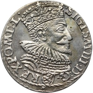 Zygmunt III Waza, trojak 1594, Malbork