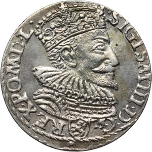 Sigismund III Vasa, trojak 1594, Malbork