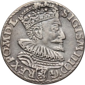 Zygmunt III Waza, trojak 1594, Malbork