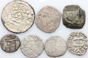 Middle Ages, Europe, coin set, (7 pieces)