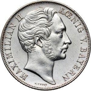 Germany, Bayern, Ludwig I, 2 Gulden 1848, Munich