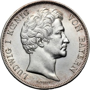 Germany, Bavaria, Ludwig I, Gulden 1838, Munich