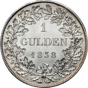Germany, Bavaria, Ludwig I, Gulden 1838, Munich