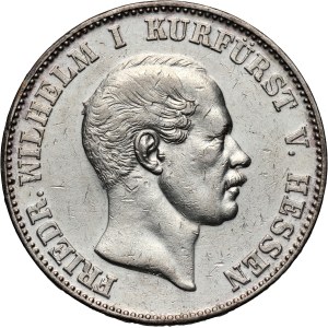 Germany, Hesse-Kassel, Frederick William I, Thaler 1858 CP, Kassel