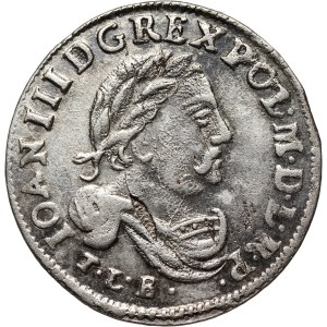 John III Sobieski, sixpence 1682 TLB, Bydgoszcz