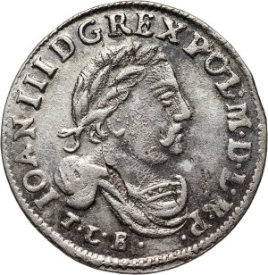 John III Sobieski, sixpence 1682 TLB, Bydgoszcz