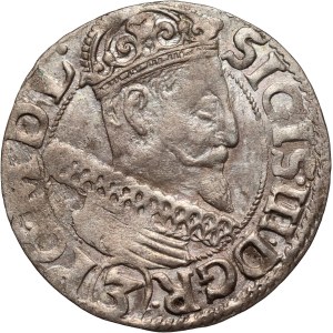 Zygmunt III Waza, 3 krucierze 1615, Kraków