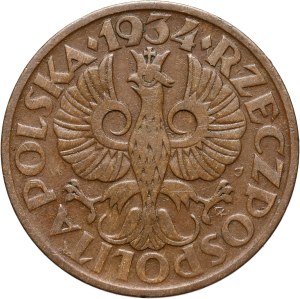 II RP, 2 pennies 1934, Warsaw