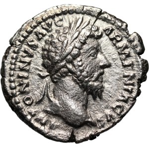 Roman Empire, Marcus Aurelius 161-180, Denar, Rome