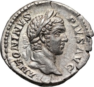 Roman Empire, Caracalla 198-217, Denar, Rome