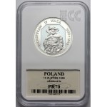 III RP, 10 złotych 1999, Władysław IV Waza, półpostać