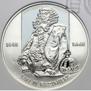III RP, 10 złotych 2000, Jan II Kazimierz, półpostać