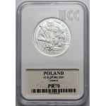 III RP, 10 złotych 2001, Jan III Sobieski, półpostać