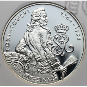 III RP, 10 złotych 2005, Stanisław August Poniatowski, półpostać