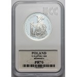 III RP, 10 złotych 1996, Zygmunt August, półpostać