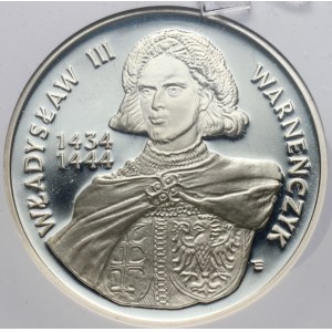 III RP, 200000 złotych 1992, Władysław Warneńczyk, półpostać