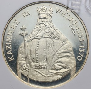 PRL, 1000 zloty 1987, Casimir III the Great, SAMPLE