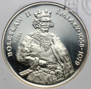 People's Republic of Poland, 200 zloty 1981, Boleslaw II the Bold, half figure, SAMPLE