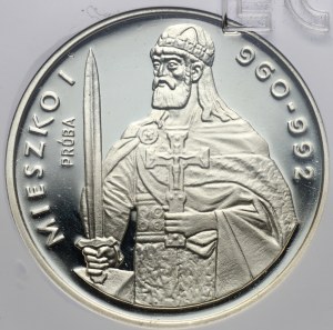 People's Republic of Poland, 200 gold 1979, Mieszko I, half figure, SAMPLE