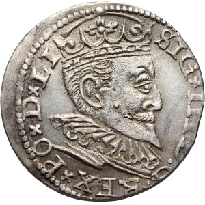 Zygmunt III Waza, trojak 1597, Ryga