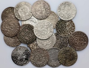 Sigismund III Vasa, set of half-tracks, (19 pieces)