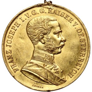 Austria, Franz Joseph, Gold Medal of Merit (8 Ducats), For Bravery