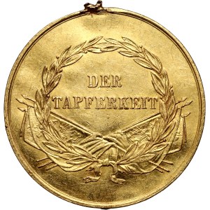 Austria, Franz Joseph, Gold Medal of Merit (8 Ducats), For Bravery
