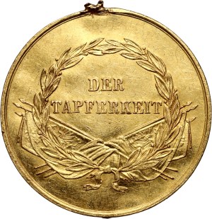Austria, Franz Joseph, Gold Medal of Merit (8 Ducats), For Bravery